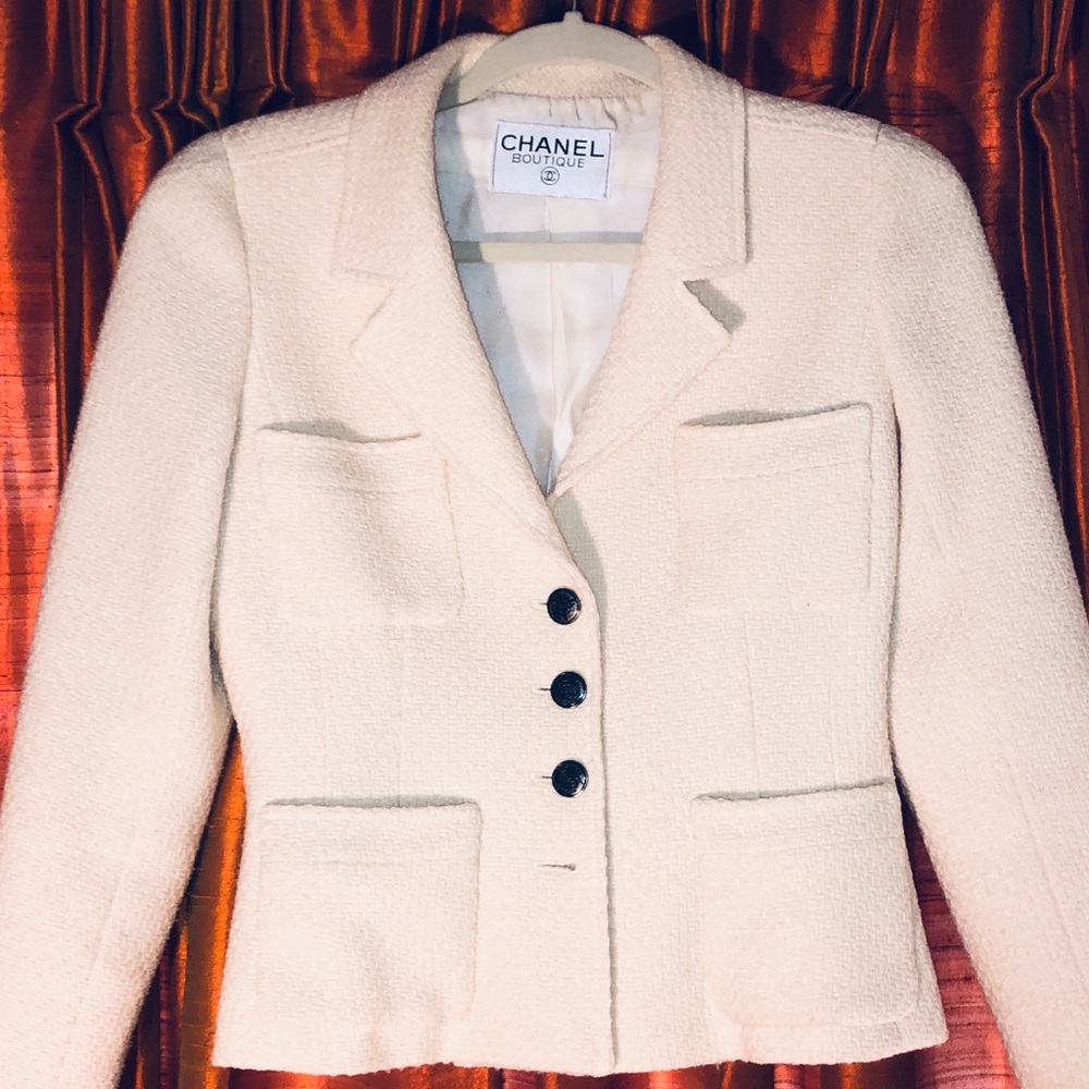 100% Authentic CHANEL Wool Jacket